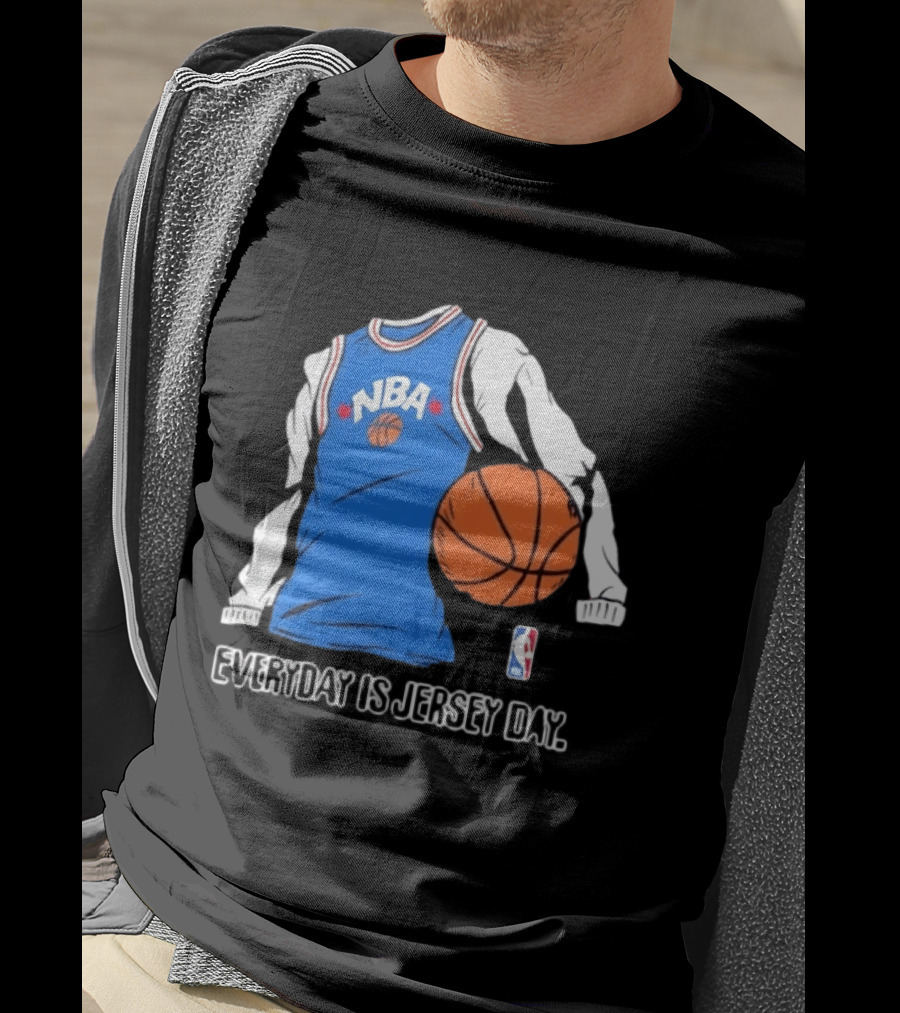 NBA Everyday Is Jersey Day Basketball NBA T-Shirt