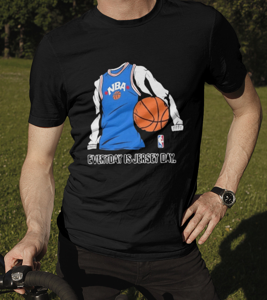 NBA Everyday Is Jersey Day Basketball NBA T-Shirt