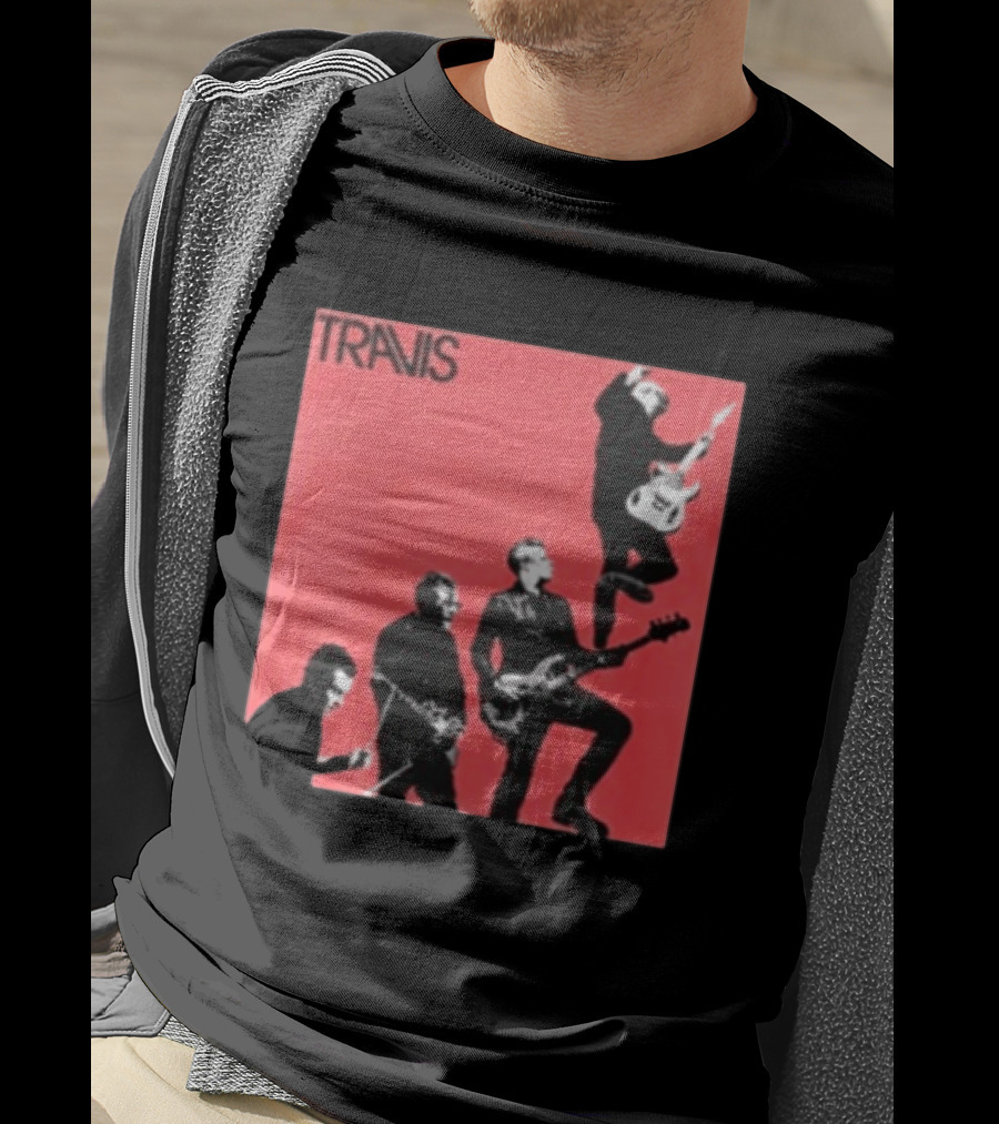 Travis October 14 2026 Pepsi Center WTC Mexico City Concert Tour Red Album T-Shirt