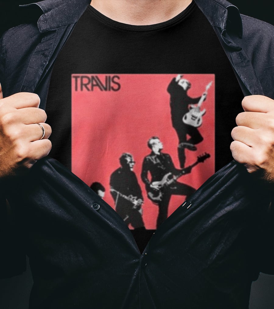 Travis October 14 2026 Pepsi Center WTC Mexico City Concert Tour Red Album T-Shirt