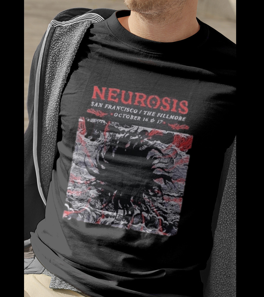 Neurosis San Francisco The Fillmore October 16 & 17 Concert T-Shirt