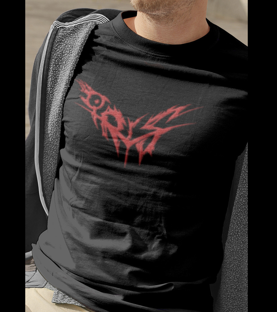 Orivs Red Tribal Eye Symbolic T-Shirt