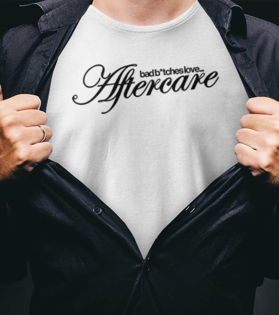 Nessa Barrett 2025 World Tour Bad Bitches Love Aftercare T-Shirt
