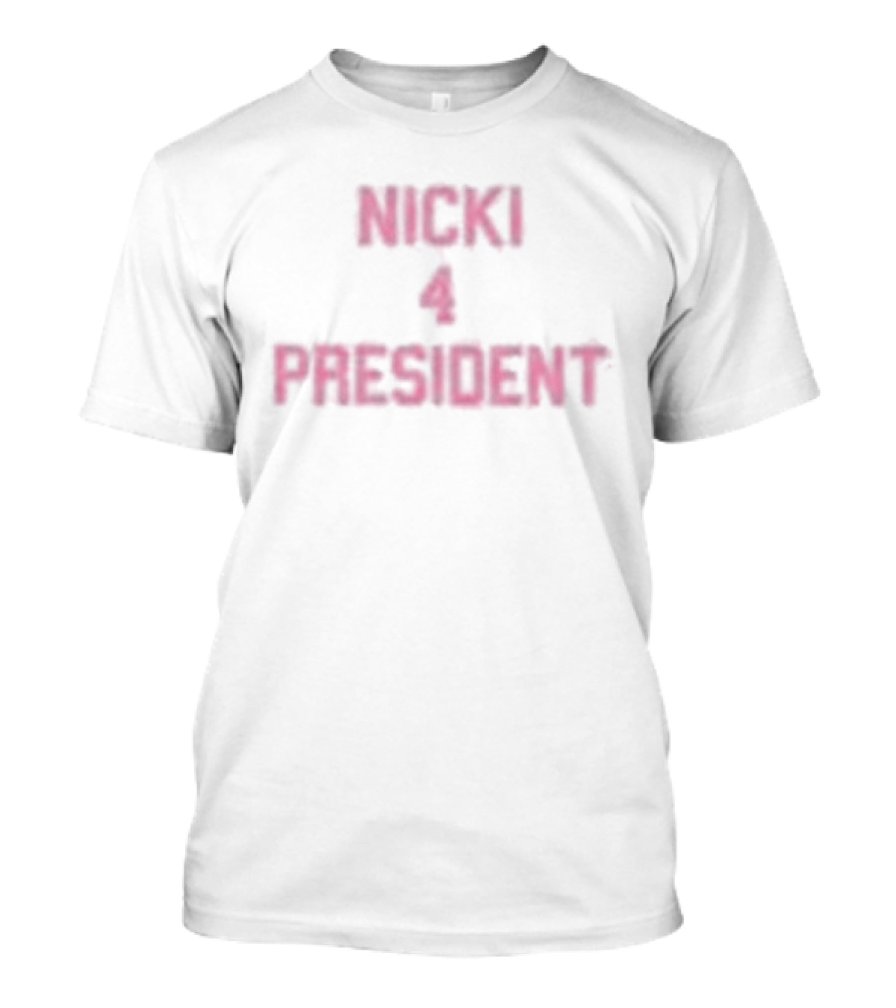 Nicki 4 President Bold Pink T-Shirt