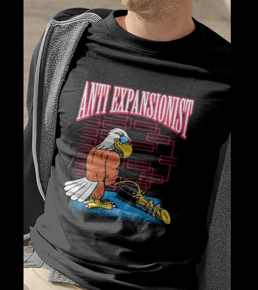 Anti Expansionist Eagle Peeing T-Shirt