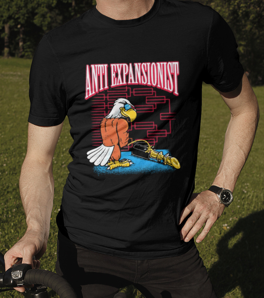 Anti Expansionist Eagle Peeing T-Shirt