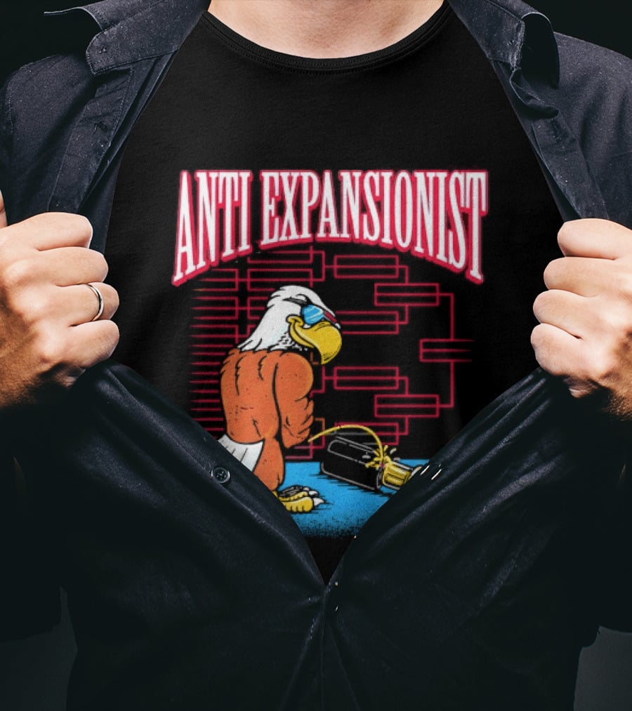 Anti Expansionist Eagle Peeing T-Shirt