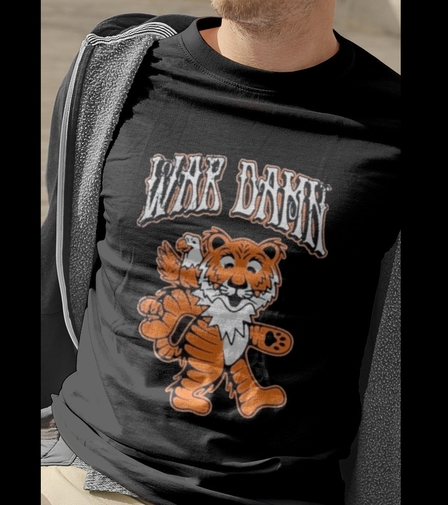 Auburn Tigers War Damn Tiger And Eagle T-Shirt