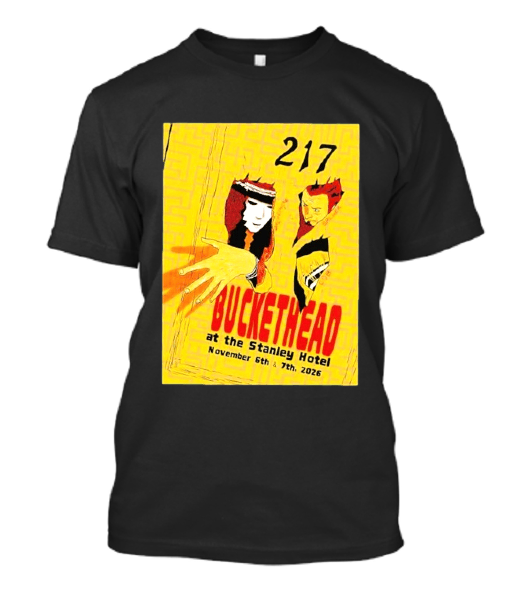 Buckethead 217 At The Stanley Hotel November 6th & 7th 2026 T-Shirt