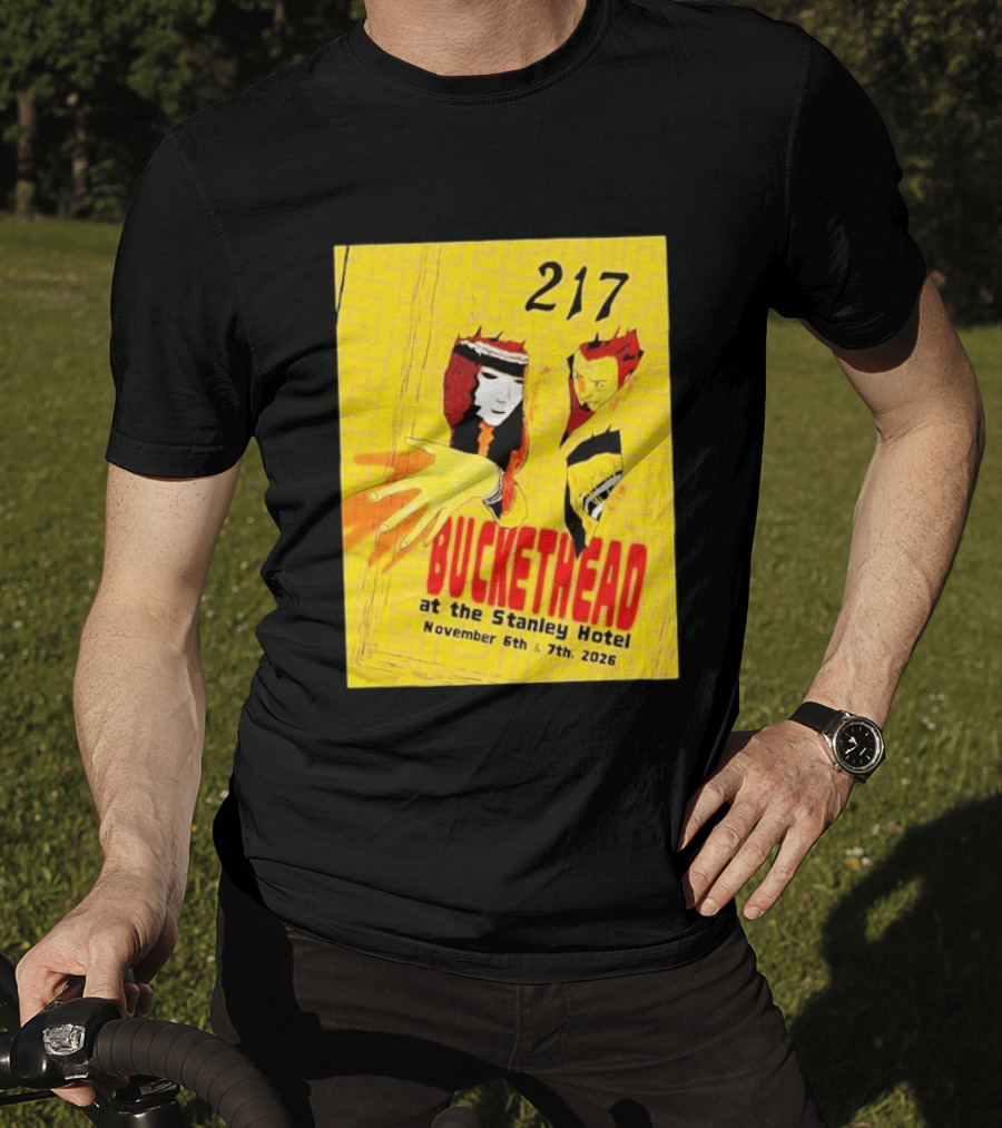 Buckethead 217 At The Stanley Hotel November 6th & 7th 2026 T-Shirt