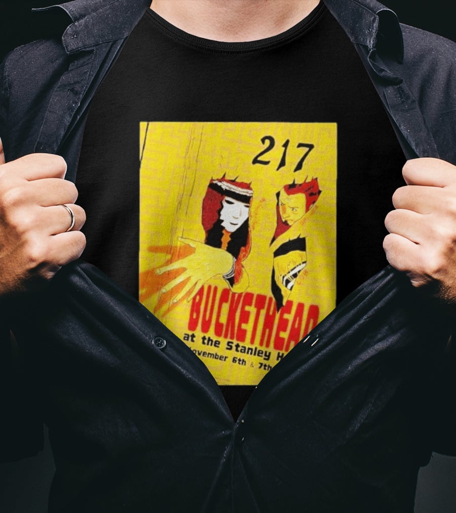 Buckethead 217 At The Stanley Hotel November 6th & 7th 2026 T-Shirt