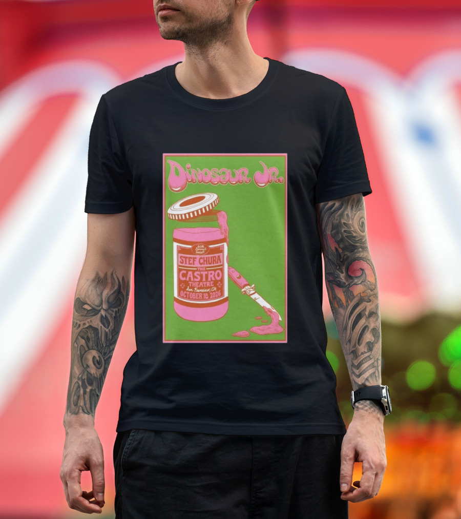 Dinosaur Jr. Stef Chura Castro Theatre San Francisco October 18 2026 T-Shirt