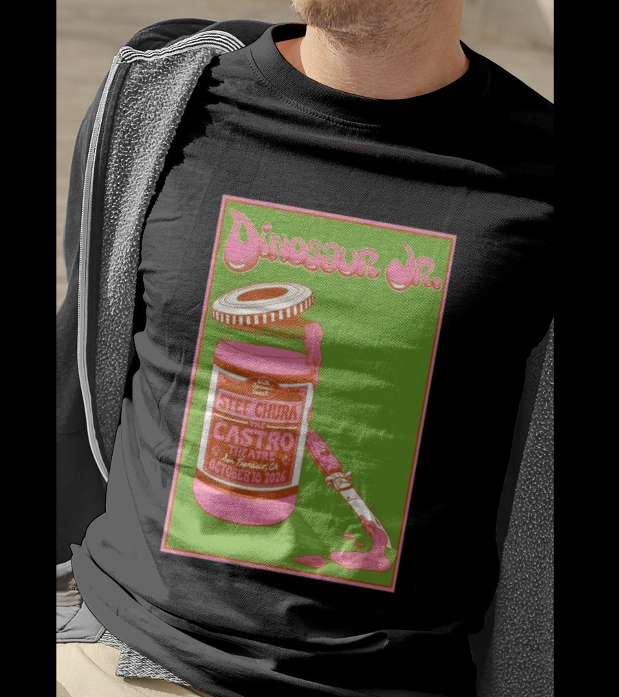 Dinosaur Jr. Stef Chura Castro Theatre San Francisco October 18 2026 T-Shirt