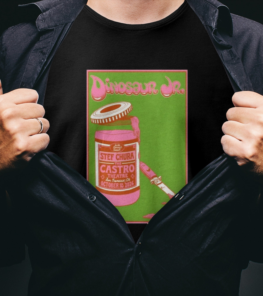 Dinosaur Jr. Stef Chura Castro Theatre San Francisco October 18 2026 T-Shirt