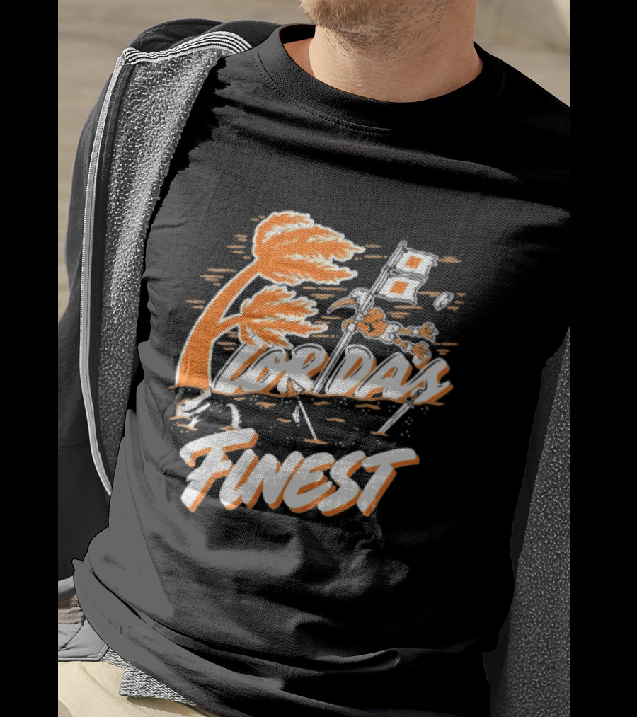 Miami Hurricanes Florida's Finest Palm Tree T-Shirt