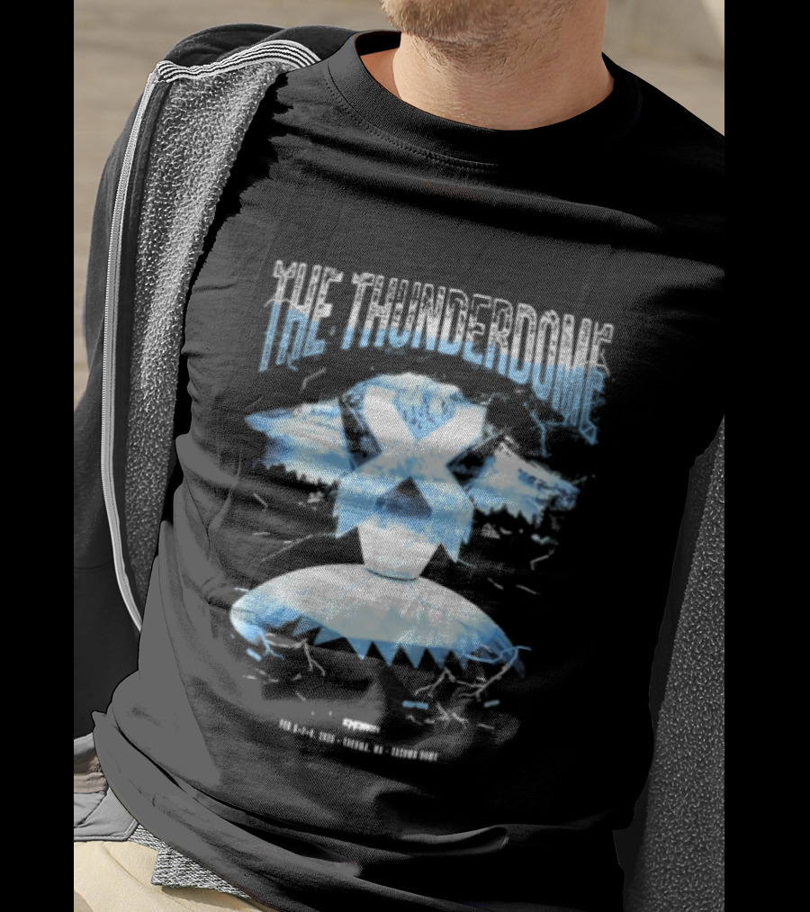 Excision The Thunderdome 2026 Ice Mountain X Lightning Event Dates 12 January 14 January Tacoma Dome T-Shirt