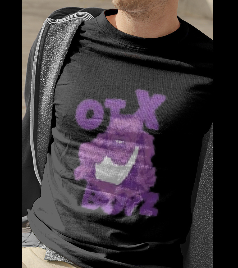 OTX Boyz Purple Character Geezy World Store Breakout T-Shirt