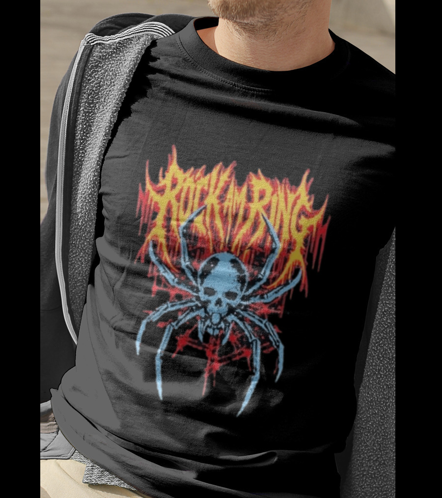 Original Rock Am Ring Spider Skull Exclusive Merchandise T-Shirt