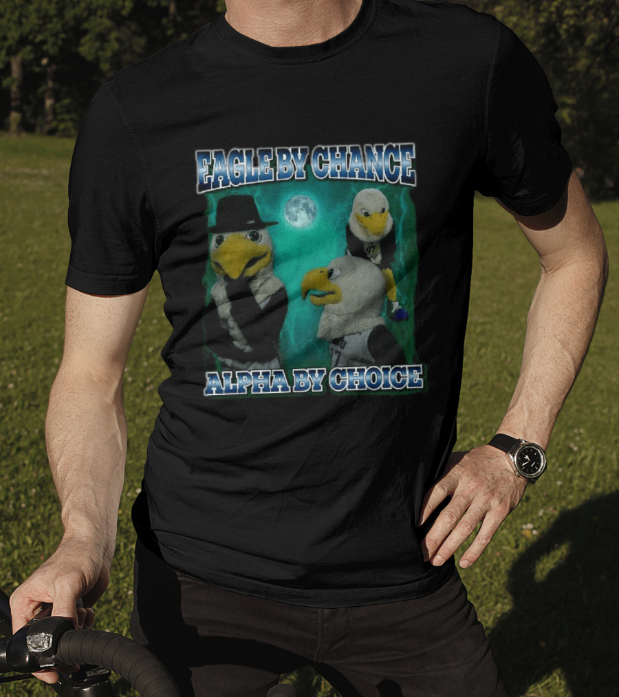 Philadelphia Eagles Philly Eagle By Chance Alpha By Choice T-Shirt