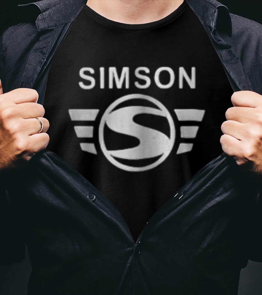 Simson Silver Wing German Moped S T-Shirt