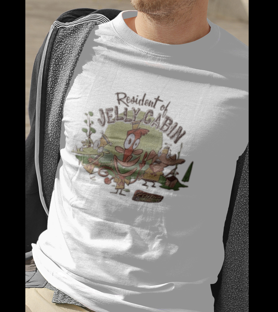 Camp Lazlo Resident Of Jelly Cabin Cartoon Scouts Forest Scene T-Shirt