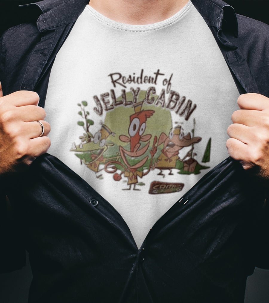 Camp Lazlo Resident Of Jelly Cabin Cartoon Scouts Forest Scene T-Shirt