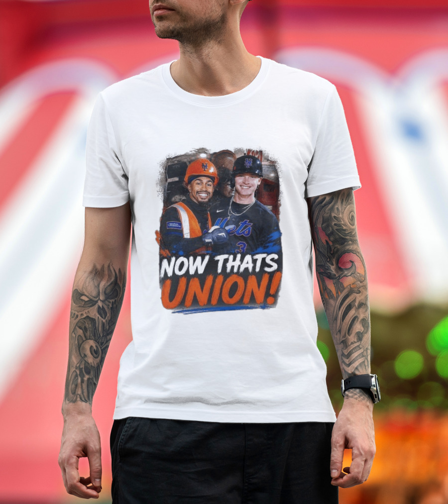 Francisco Lindor Carson Benge New York Mets Now Thats Union T-Shirt