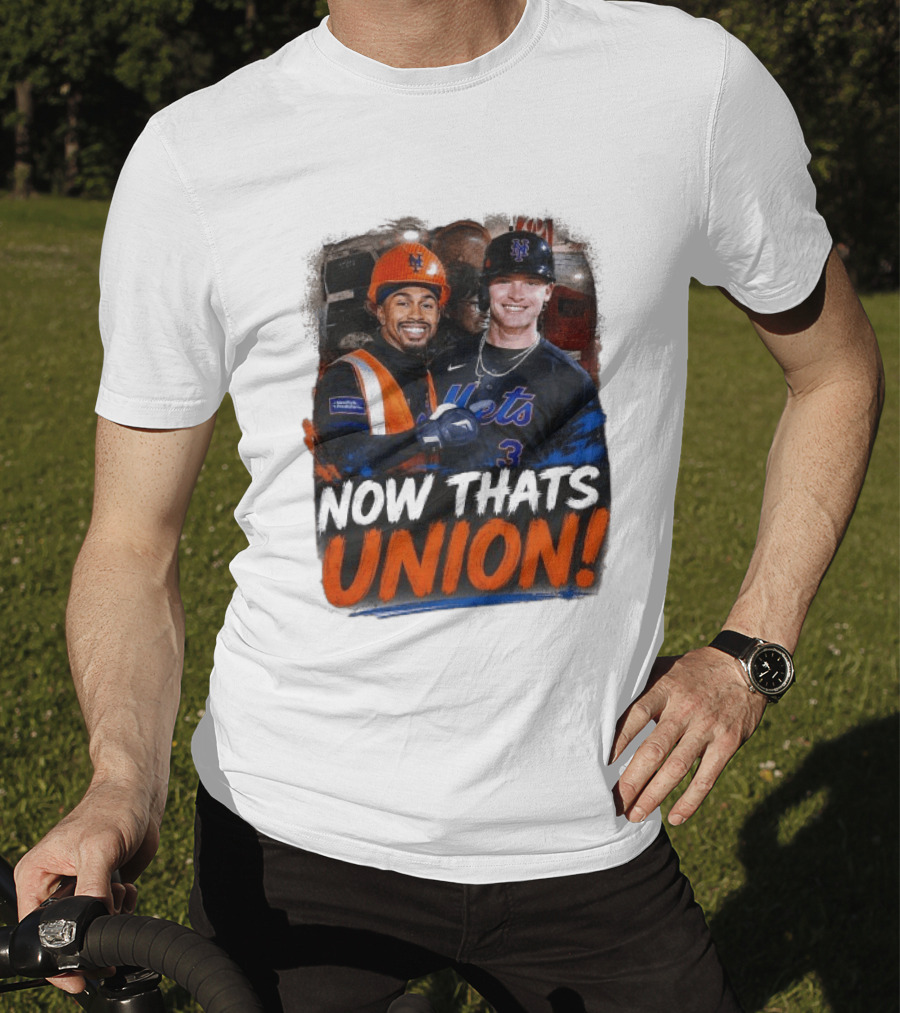 Francisco Lindor Carson Benge New York Mets Now Thats Union T-Shirt