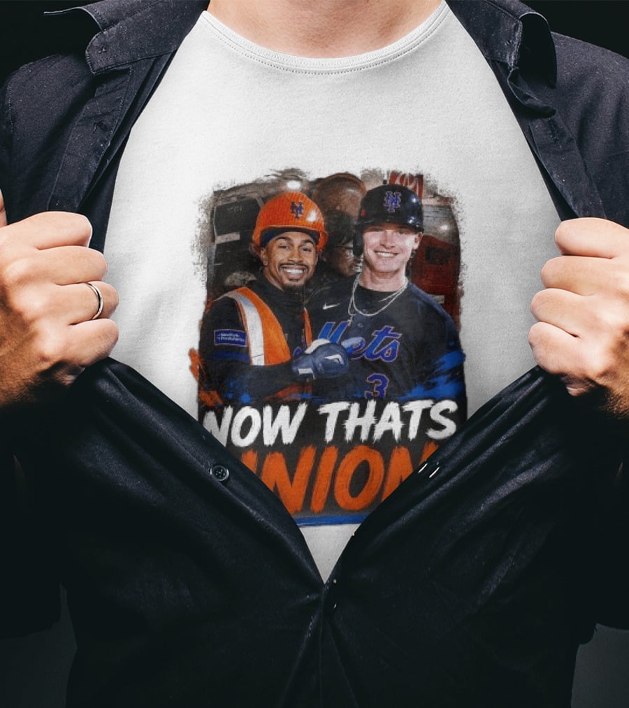 Francisco Lindor Carson Benge New York Mets Now Thats Union T-Shirt