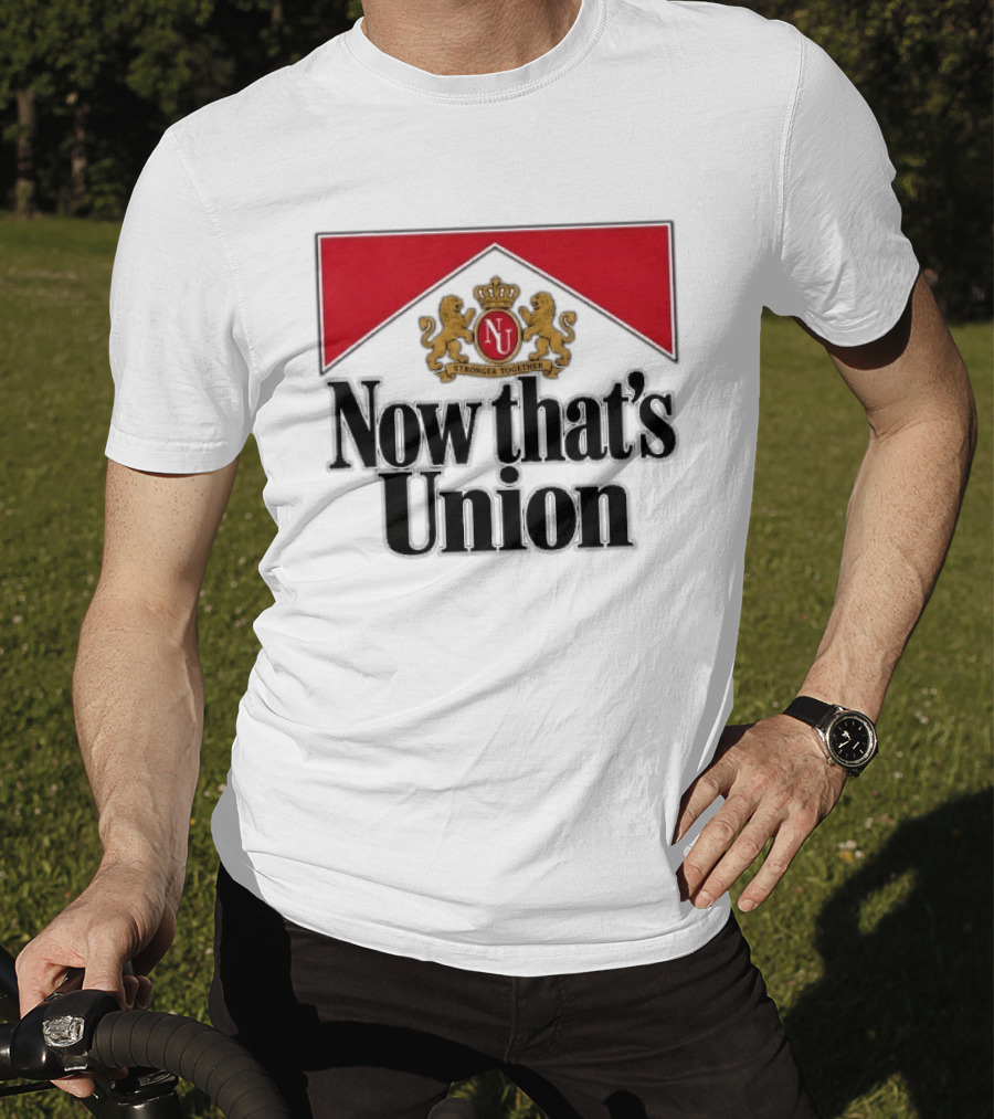 Now That's Union Stronger Together NU Lions Crest T-Shirt