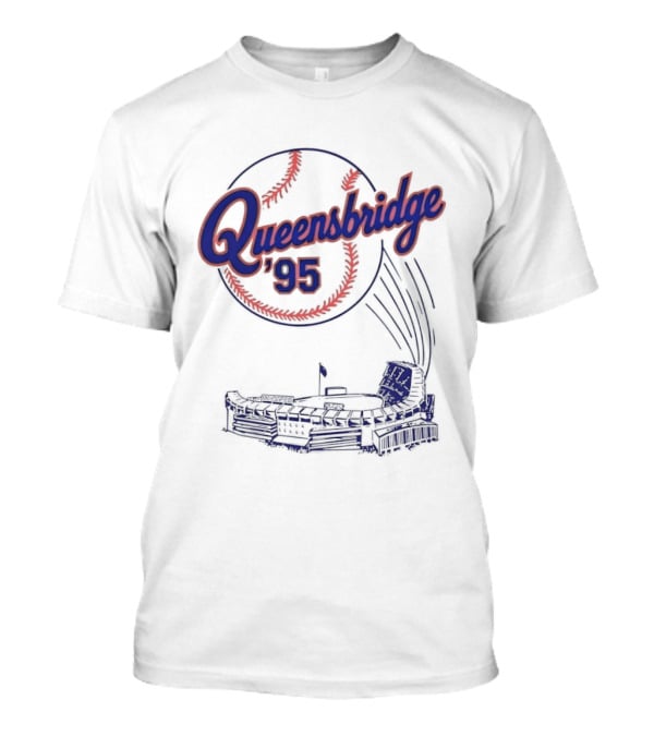 Queensbridge '95 New York Stadium Baseball 1995 T-Shirt