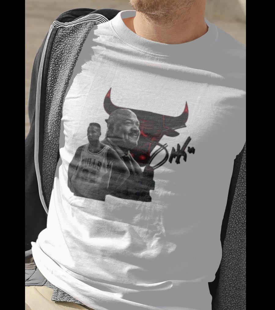 Stacey King Chicago Bulls Legend 34 Bulls T-Shirt