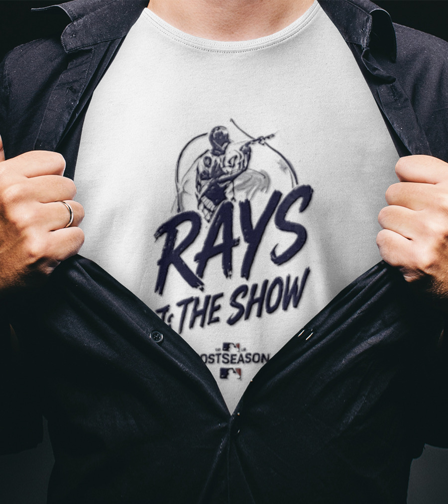 Rays To The Show Postseason Tampa Bay Fan Essentials T-Shirt