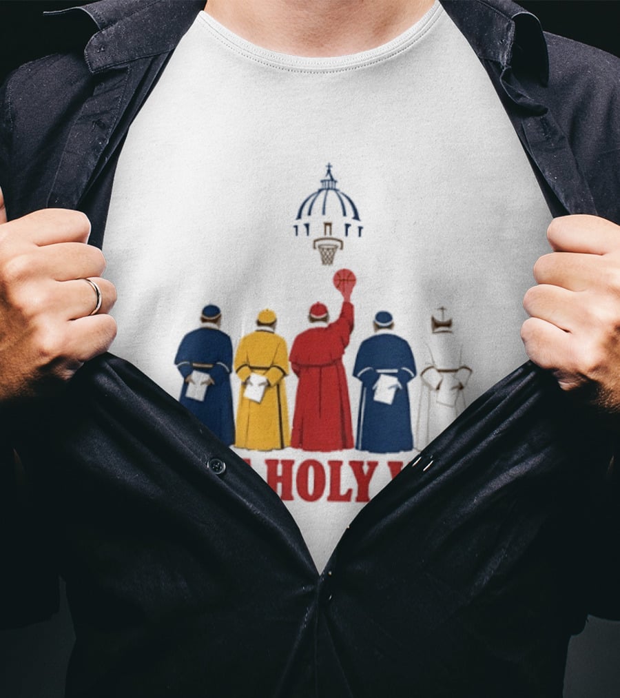 The Holy War Basketball Clergy Team Colors Basketball Dunk T-Shirt