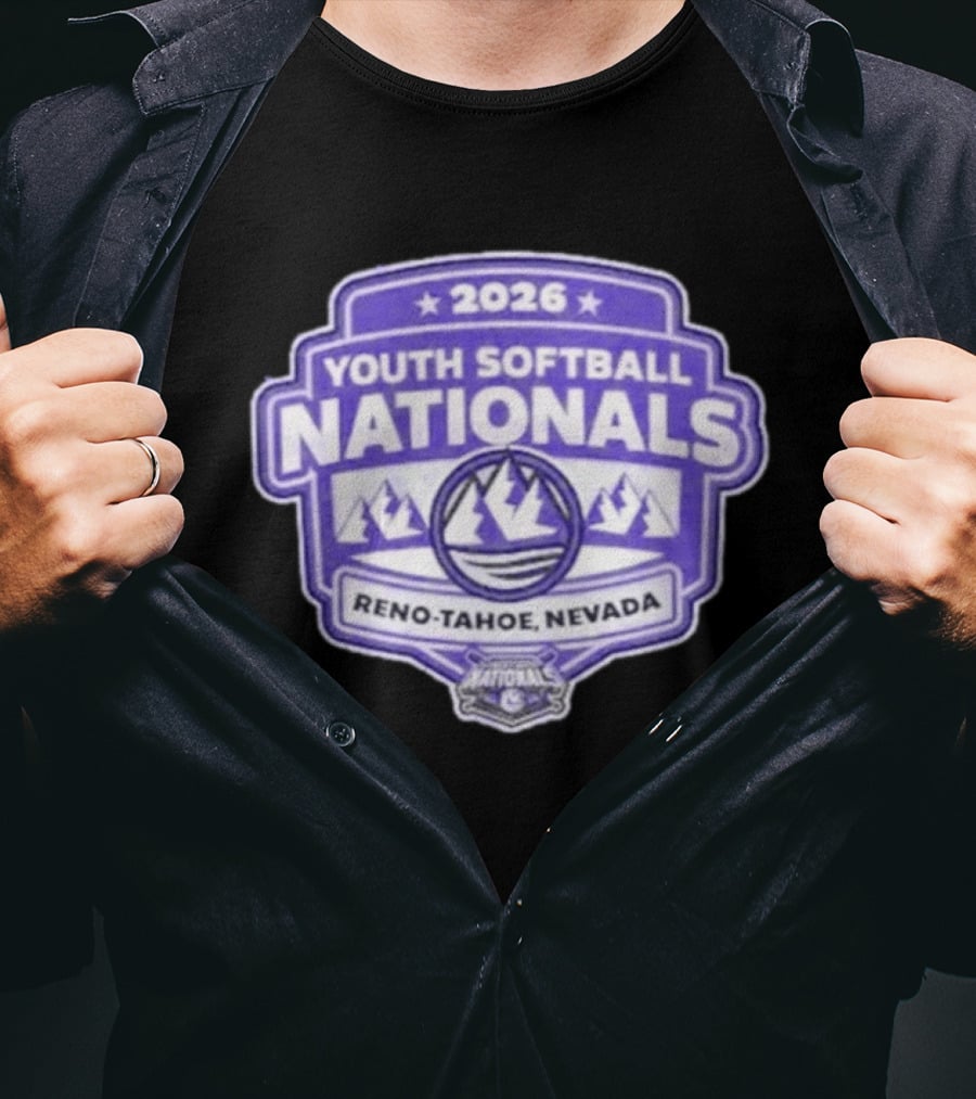 2026 Youth Softball Nationals Reno Tahoe Nevada T-Shirt