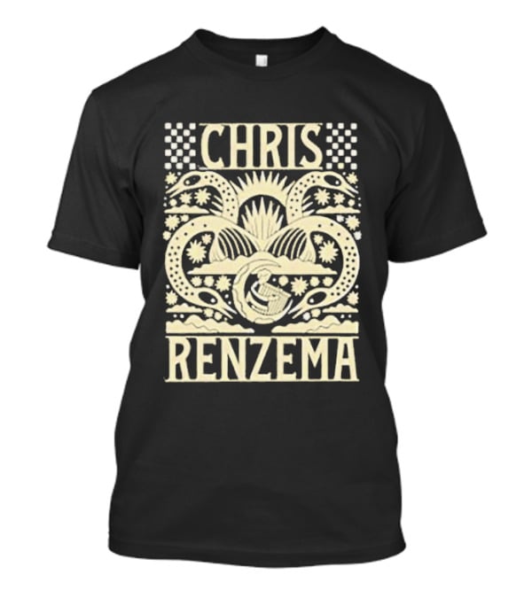 Chris Renzema Harp Floral Twin Serpents T-Shirt