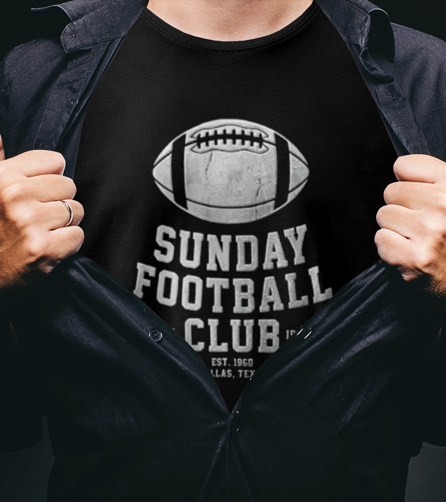 Dallas Texas Sunday Football Club Est 1960 T-Shirt