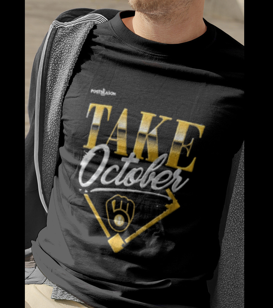 Milwaukee Brewers 2026 Take October NLCS Baseball Postseason Milwaukee T-Shirt