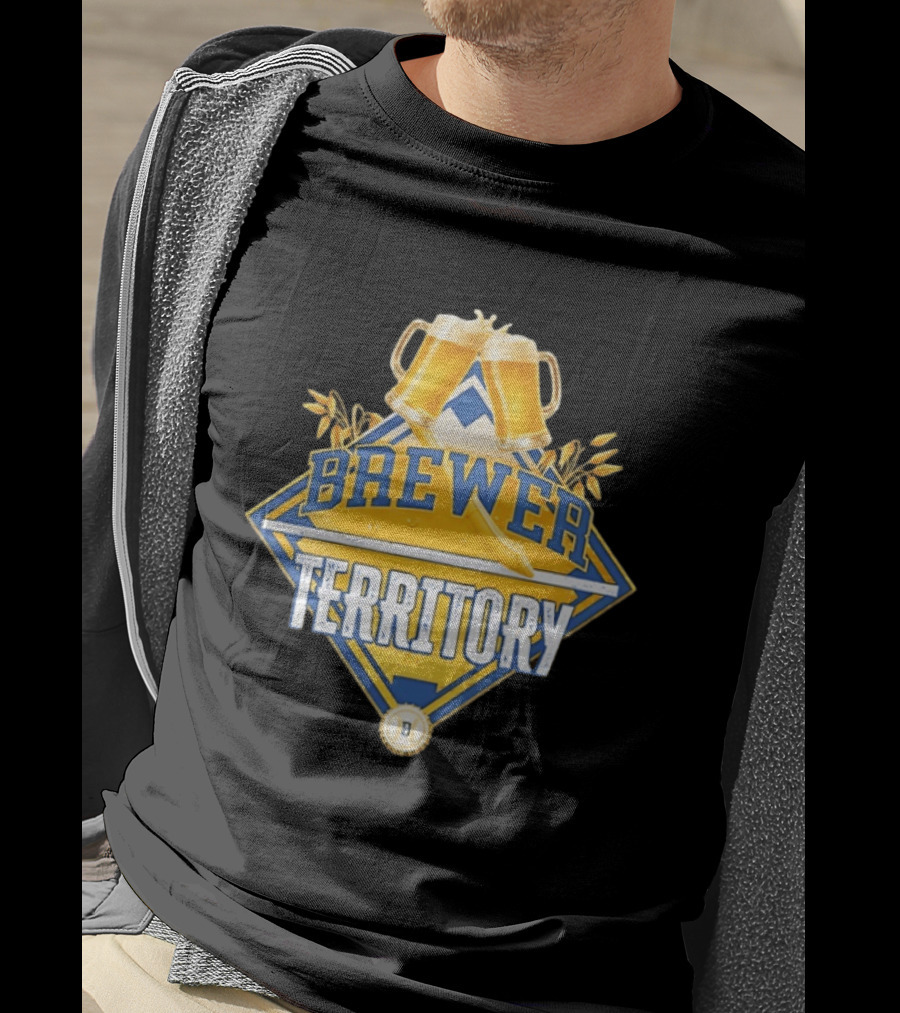 Milwaukee Brewers Brewer Territory MLB Fan Gear T-Shirt