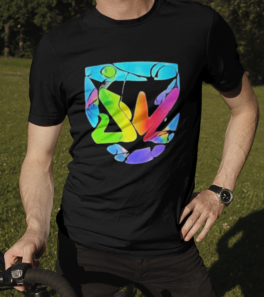 Nice France Riots 2026 Micromania Store Manager Viral Multicolor Abstract T-Shirt