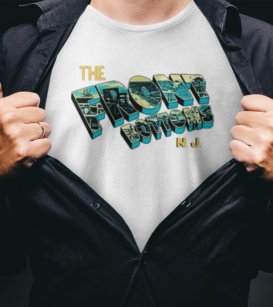 The Front Bottoms N.J. Vintage Retro Aesthetic T-Shirt