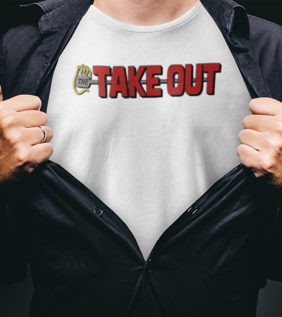 The Take Out Spatula Flame T-Shirt