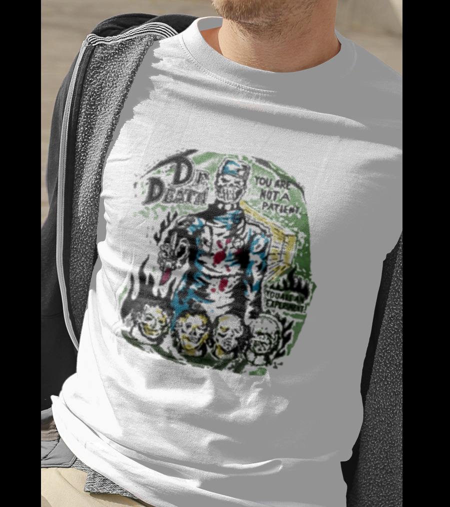 Dr. Death III You Are Not A Dream Warren Lotas Skulls T-Shirt
