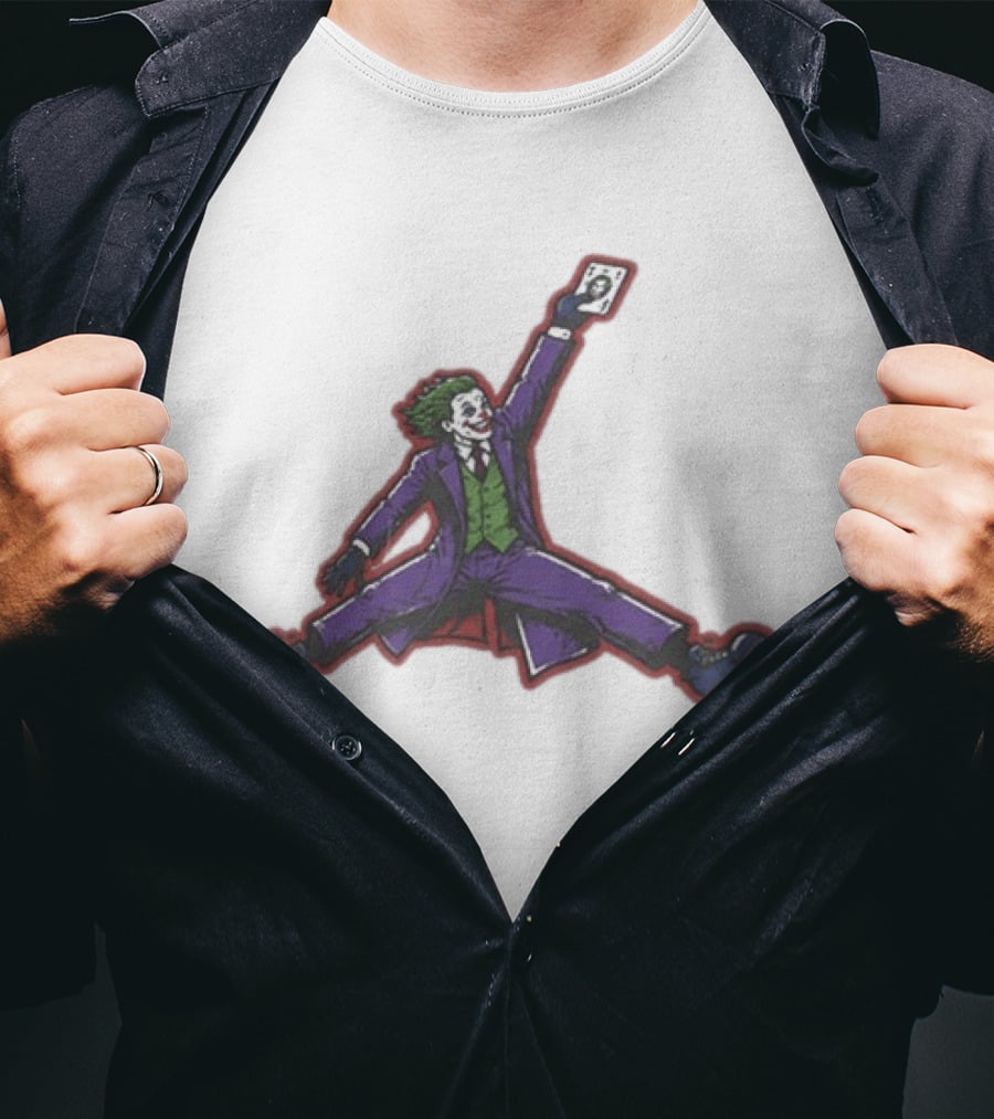 AIR Jorker Jumpman Card Icon Joker Playing Card T-Shirt