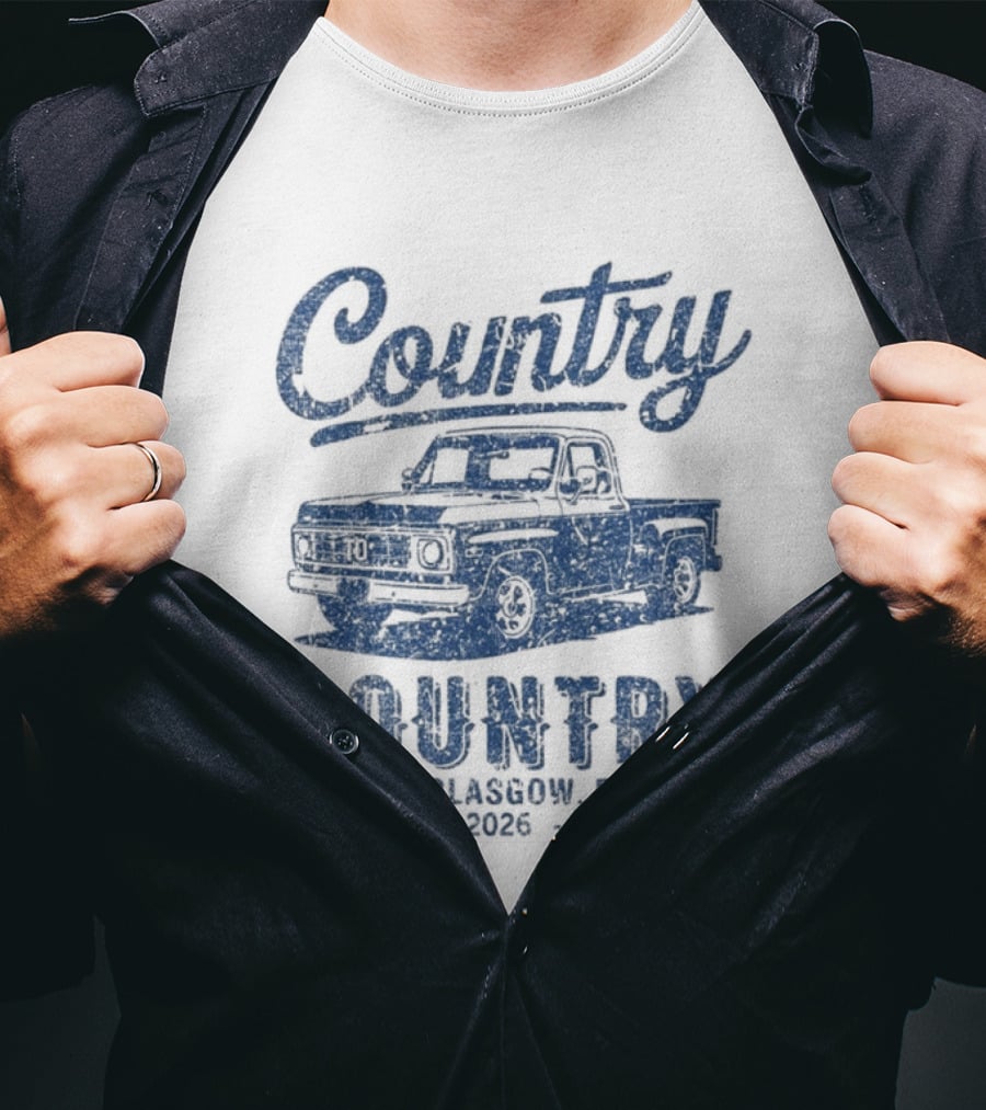 Country Pick Up London Glasgow Belfast 2023 T-Shirt