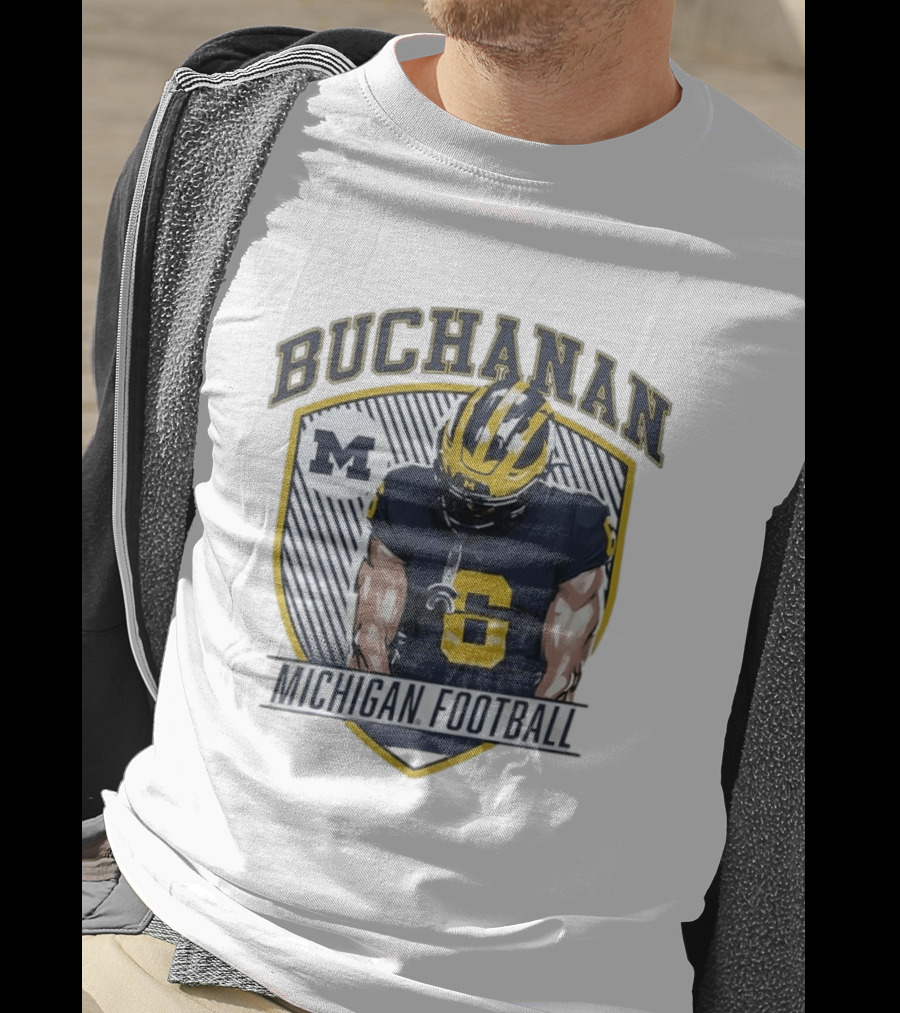 Buchanan No 6 Michigan Wolverines Football M T-Shirt