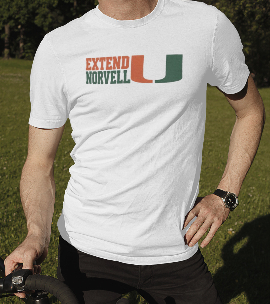 Extend Norvell Miami Hurricanes U T-Shirt