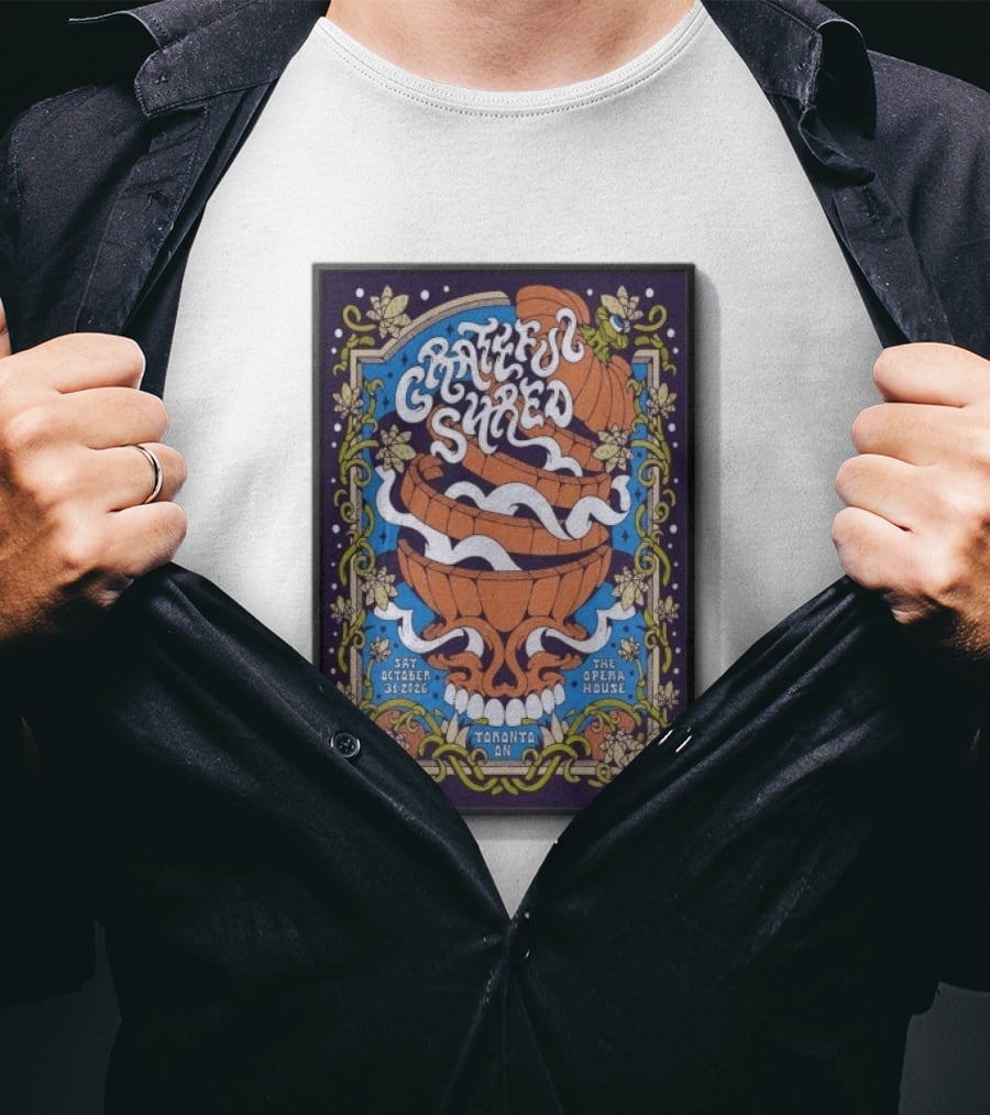 Grateful Shred Halloween Show Toronto Opera House October 31 2026 T-Shirt