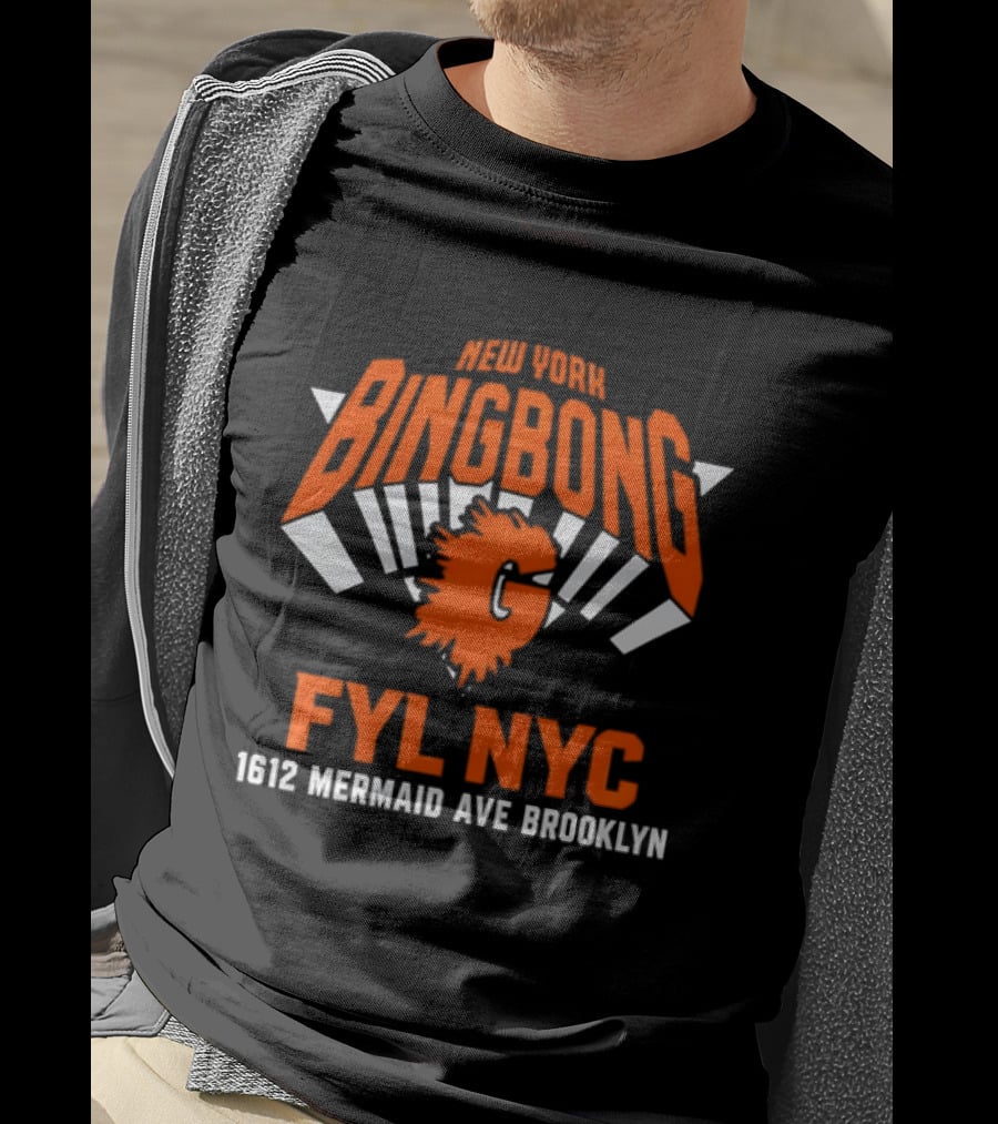 New York Bingbong FYL NYC 1612 Mermaid Ave Brooklyn T-Shirt