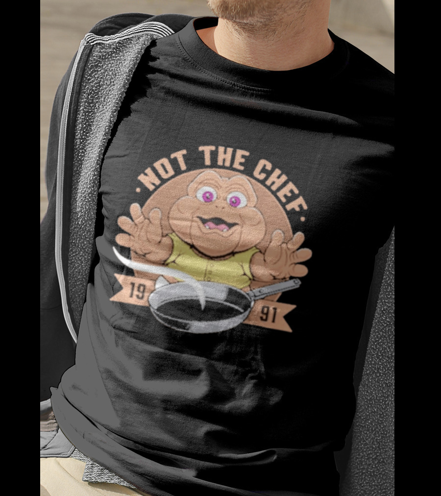 Baby Sinclair Not The Chef 1991 Pan Iconic TV Character Nostalgia T-Shirt
